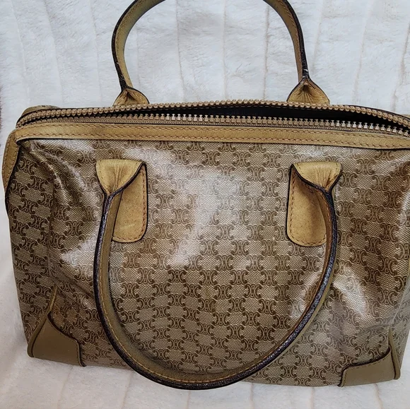 Celine Vintage Macadam Handbag - Picture 4 of 8